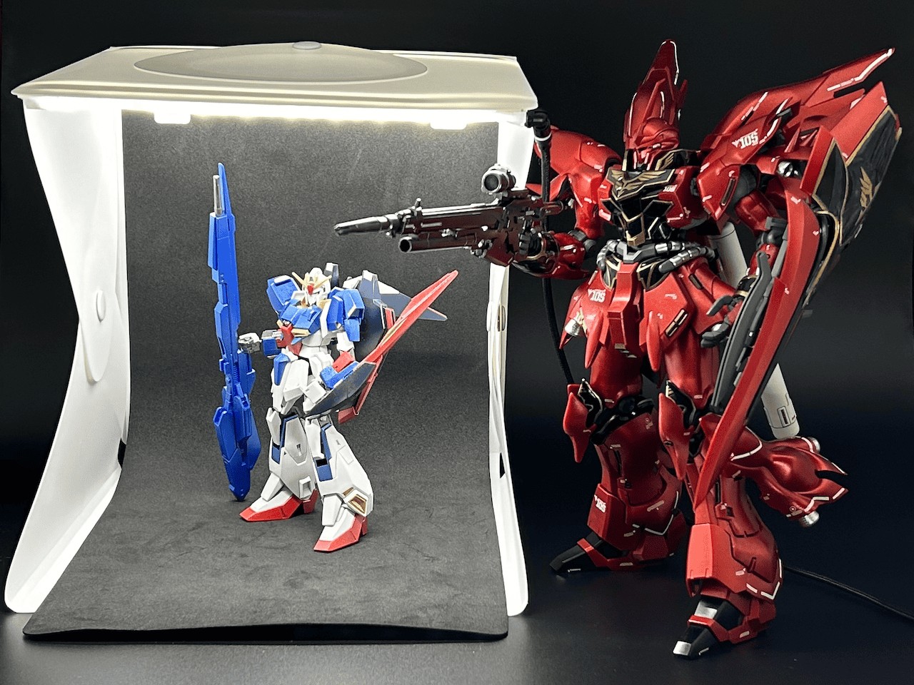HGクラスのガンプラ撮影に向いた小型撮影ブース