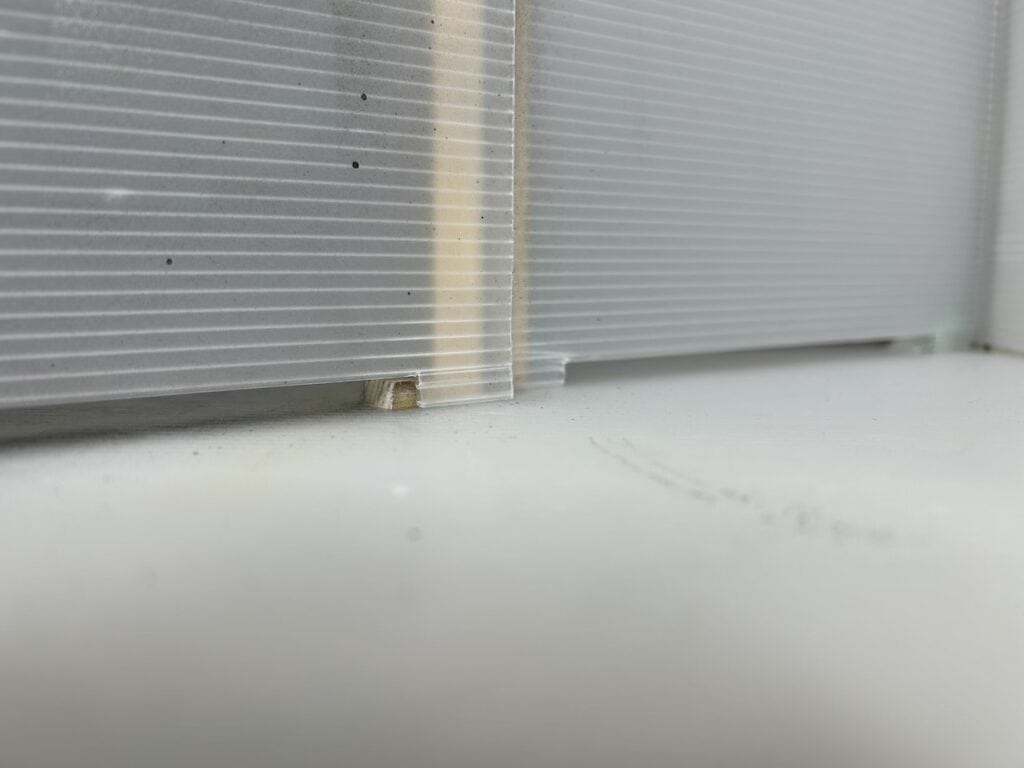 自作塗装ブース 整流板