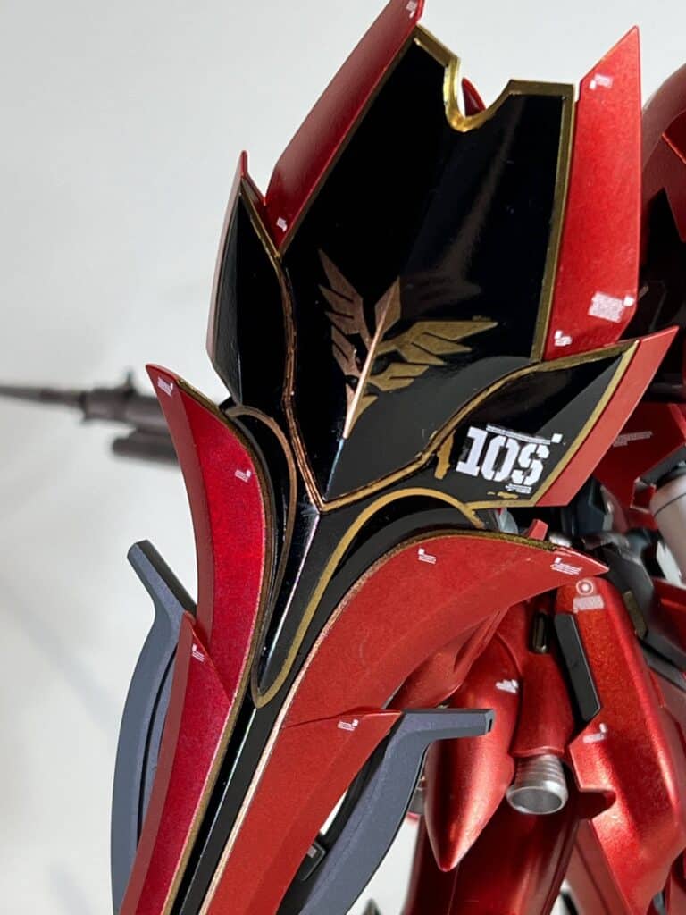 MG シナンジュ シールドアップ