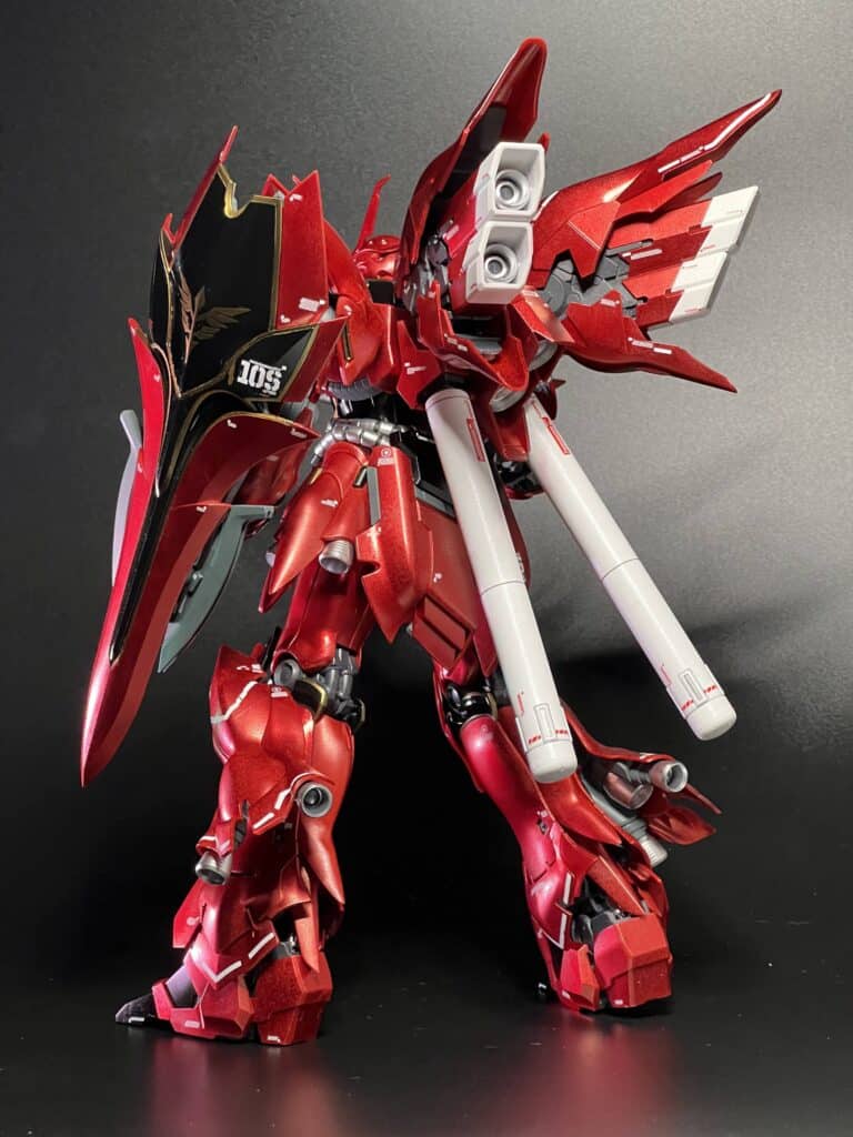 MG シナンジュ 背面