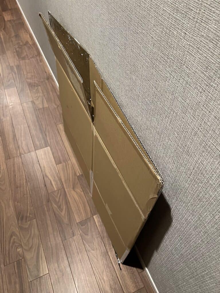 自作撮影ブース 収納状態
