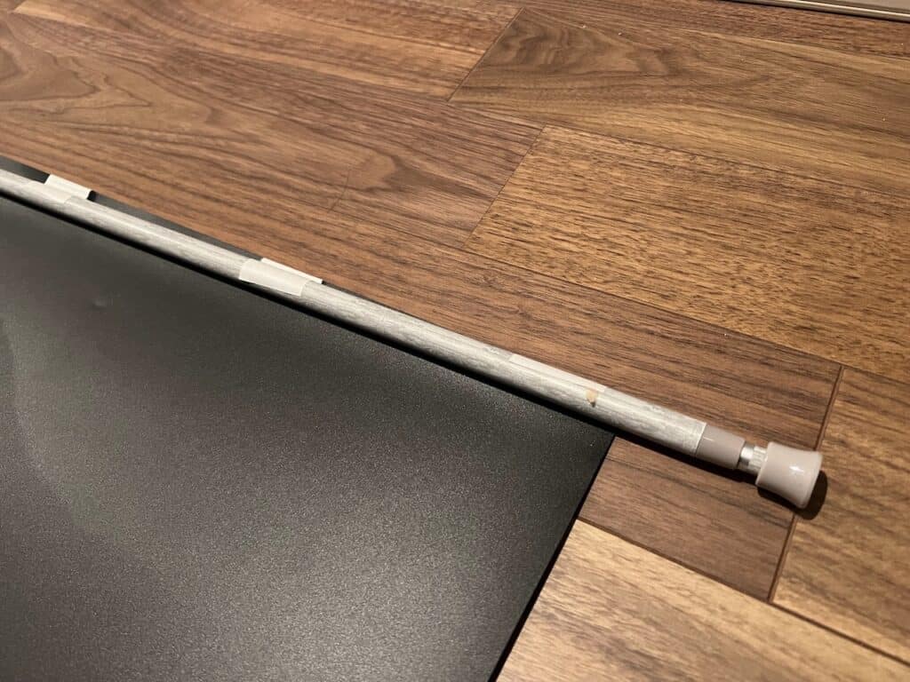 自作撮影ブース 背景シートの加工