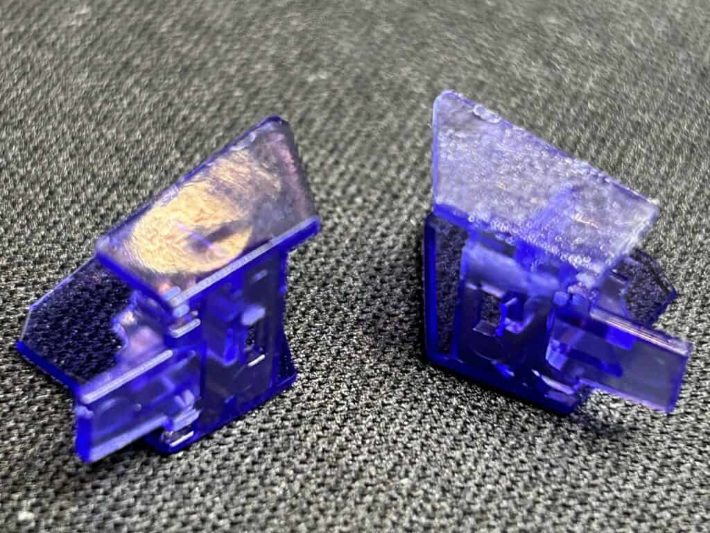 RG ジオング 割れたパーツの修復