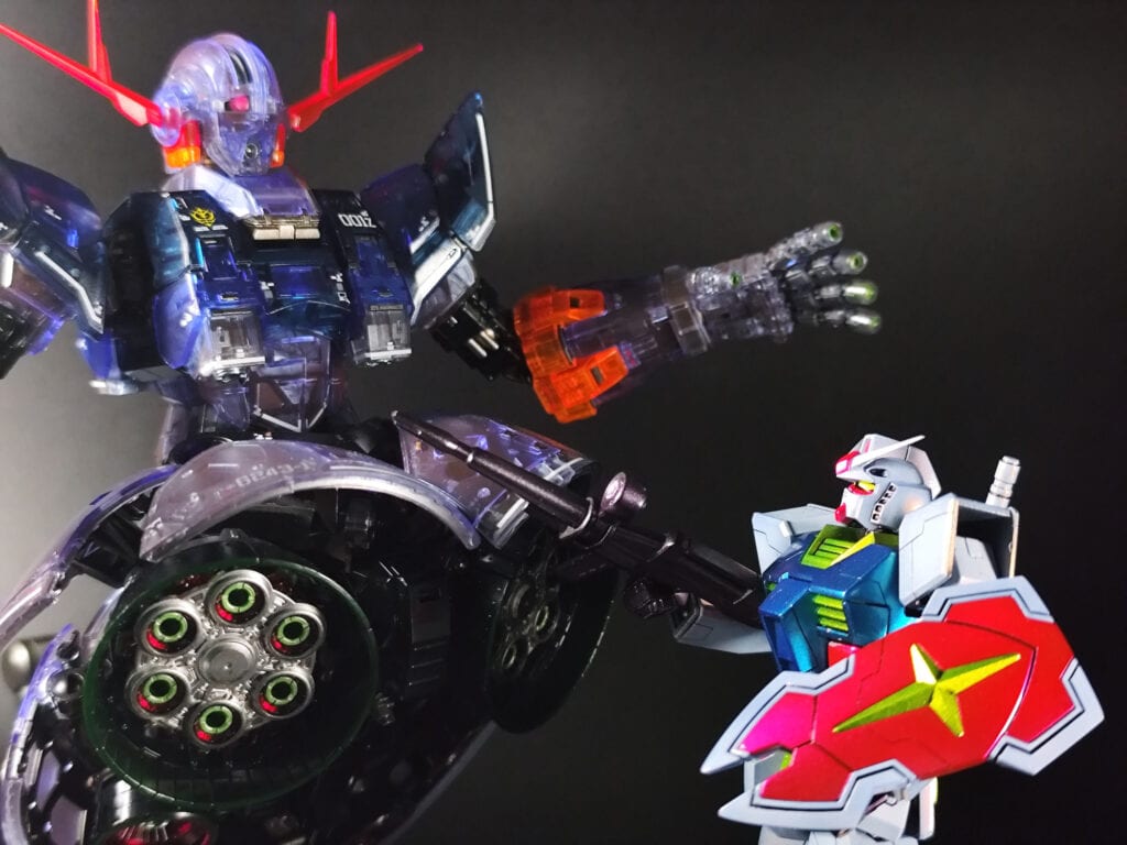 EG ガンダム & RG ジオング 通常照明3