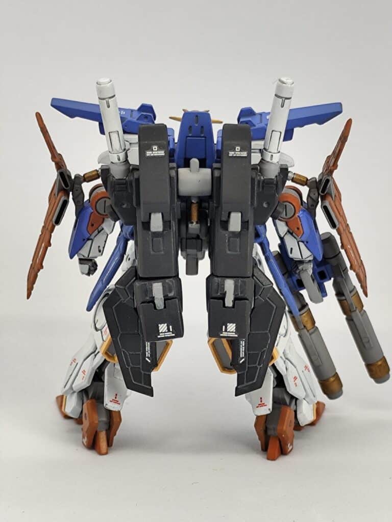 ガンダムアーティファクト ZZガンダム 背面