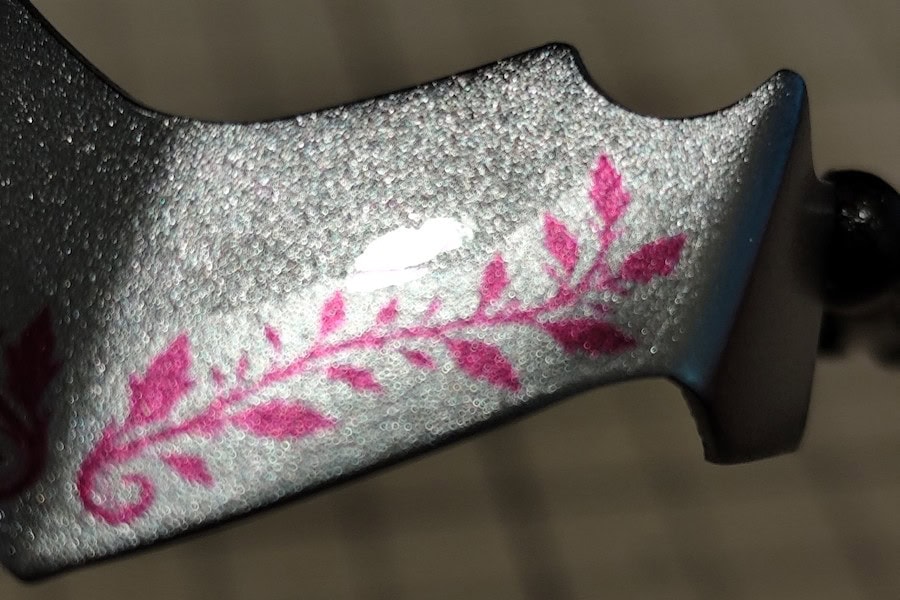 自作デカール 研ぎ出し3